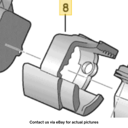2012–2015 Audi A6 Auxiliary Coolant/Water Pump Bracket Used OEM 4G0133567B