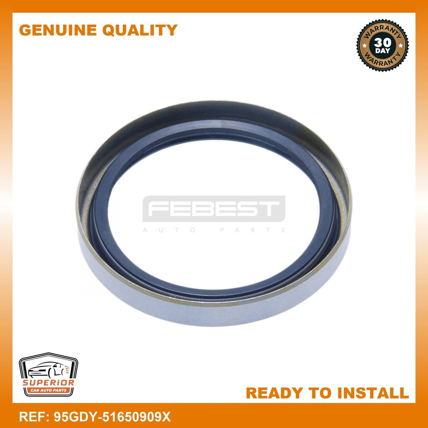 FEBEST 1986-1989 Toyota Van Oil Seal Rear Hub 95GDY-51650909X