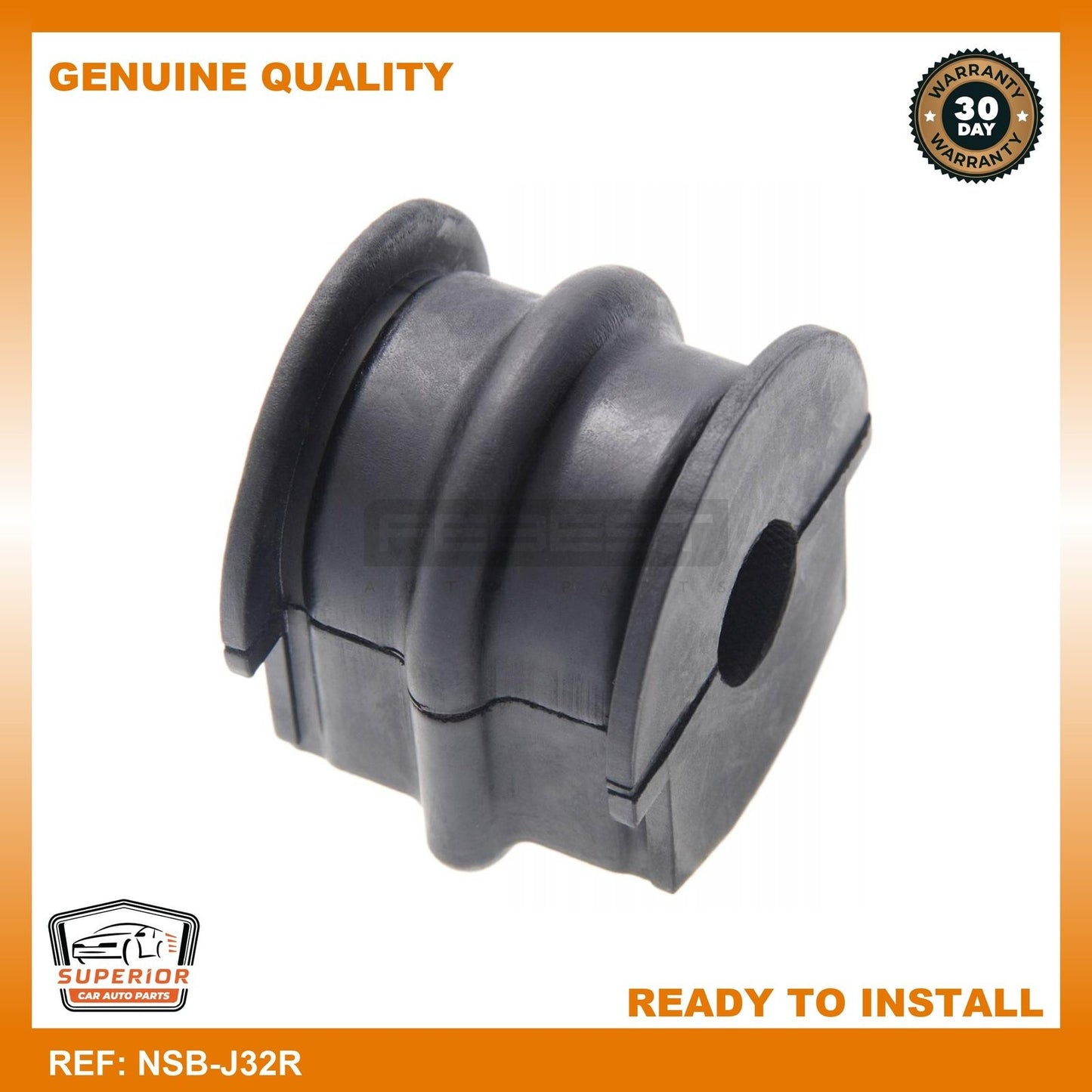 FEBEST 2007-2014 Nissan Murano Rear Stabilizer Bar Bushing NSB-J32R