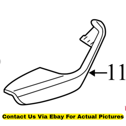 2016 Audi A6 Quattro Front Left Door Armrest Used OEM 4G086717324A