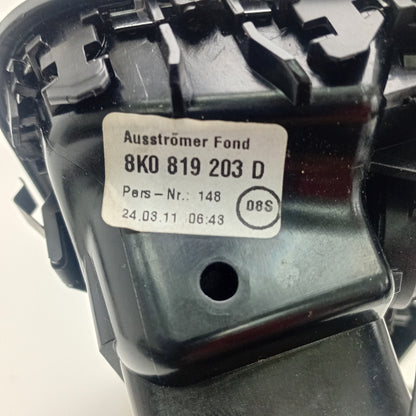 2007-2015 Audi A4 Allroad Rear Centre Vents For Rear Climate 8K0819203D