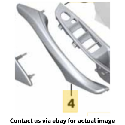2013 BMW 520i Right Interior Door Pull Handle Used OEM 51417225850