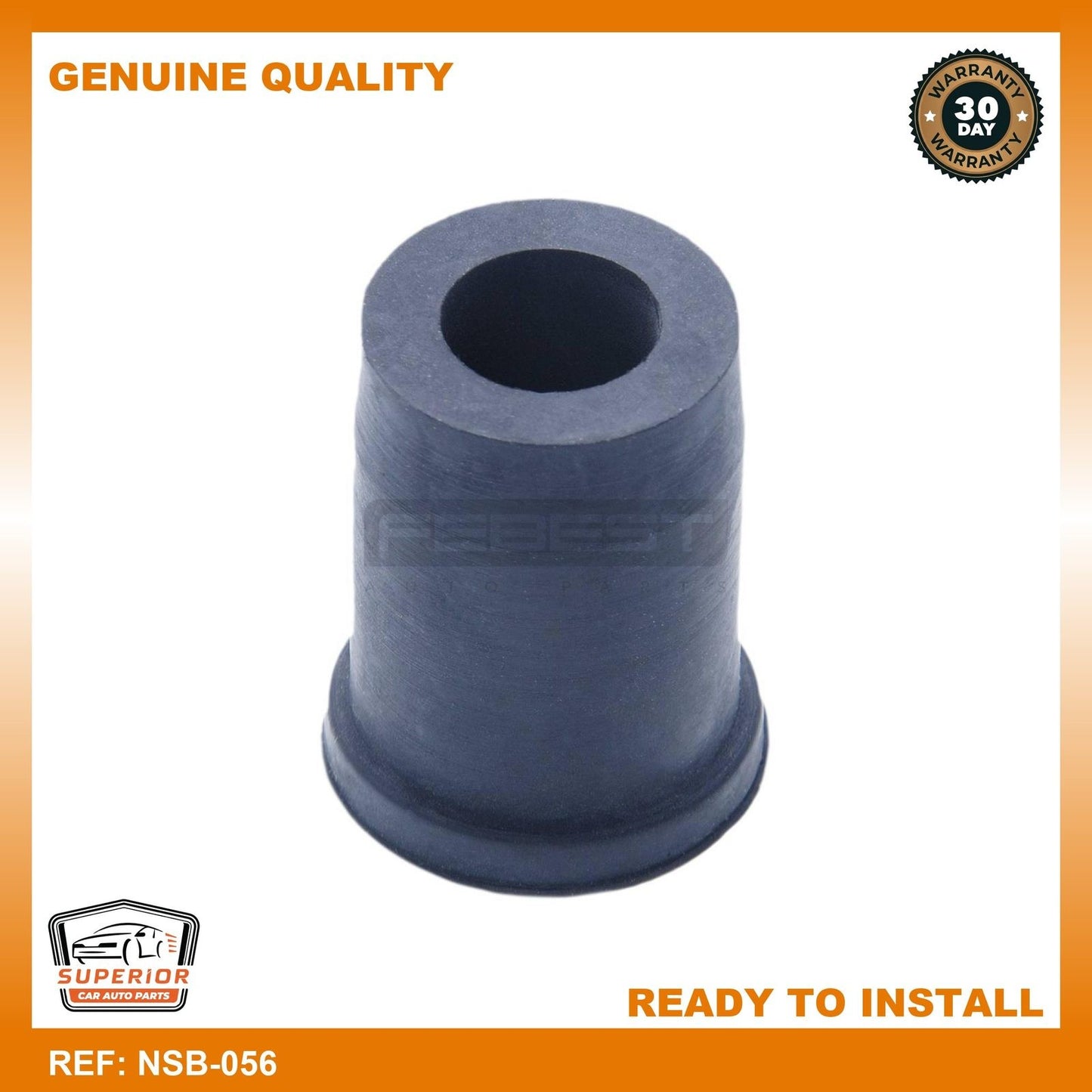 FEBEST MAZDA Rear Leaf Spring Bushing NSB-056