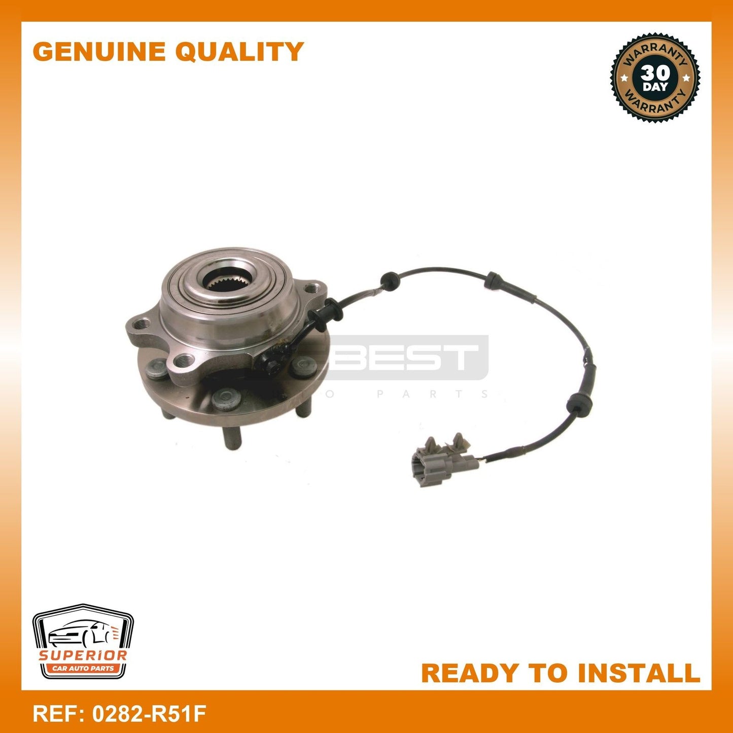 FEBEST NISSAN Front Wheel Hub 0282-R51F