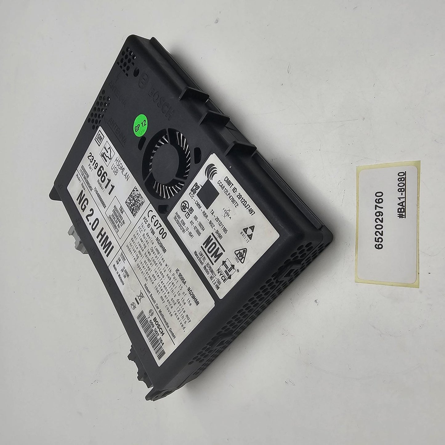 2016-2021 Cadillac CTS Radio Control Module 652029760