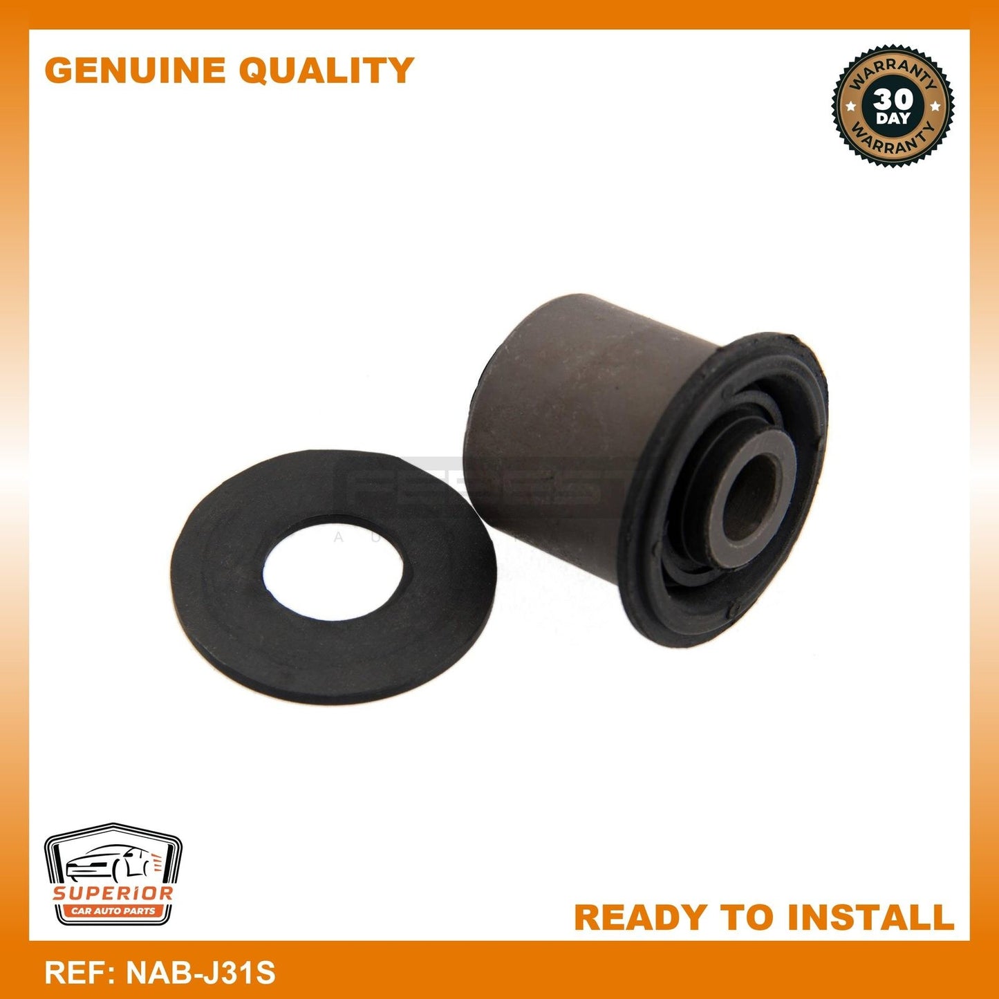 Febest Front Bushing Front Control Arm NAB-J31S