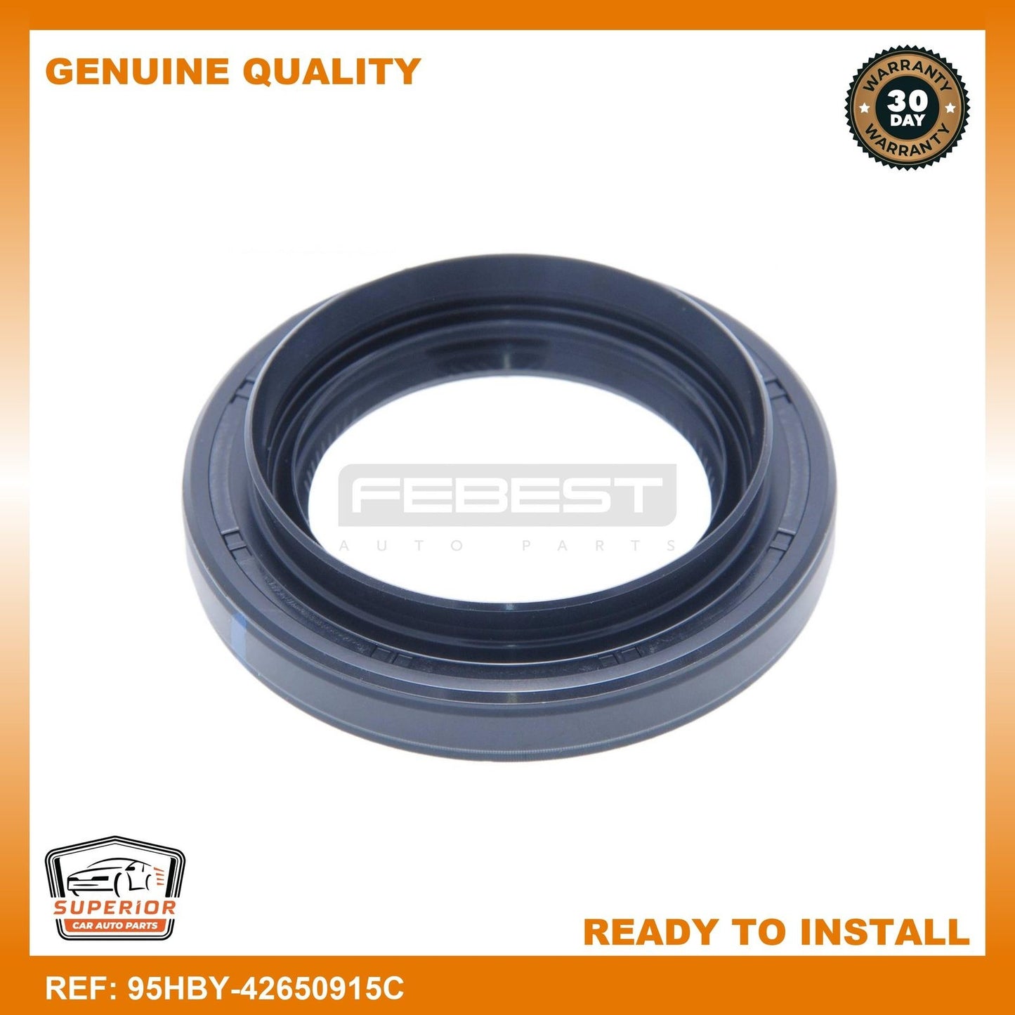 FEBEST 2010-2020 Toyota Sienna Drive Shaft Oil Seal 95HBY-42650915C