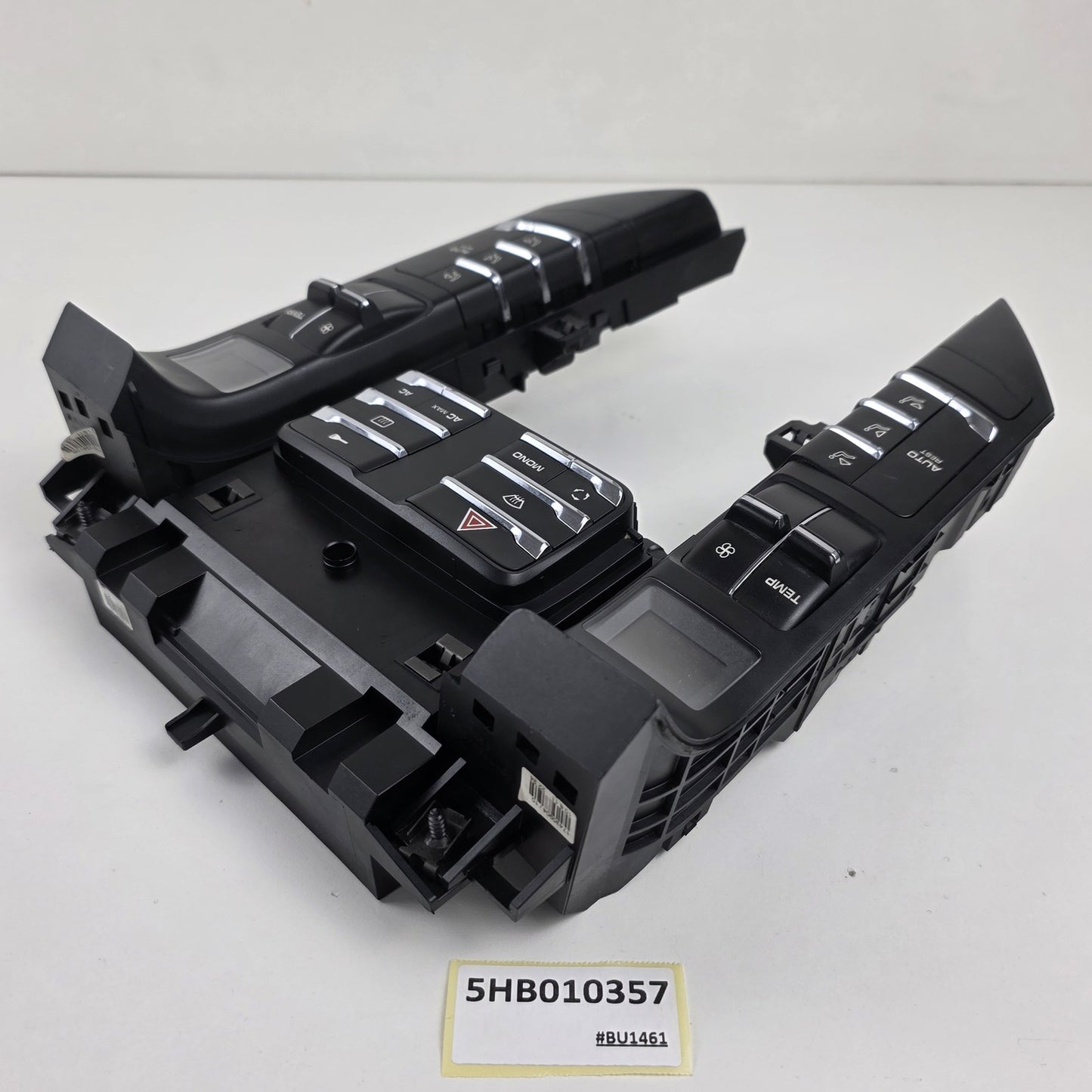 2010-2018 Porsche Cayenne Heater A/C Climate Control Panel 5HB010357