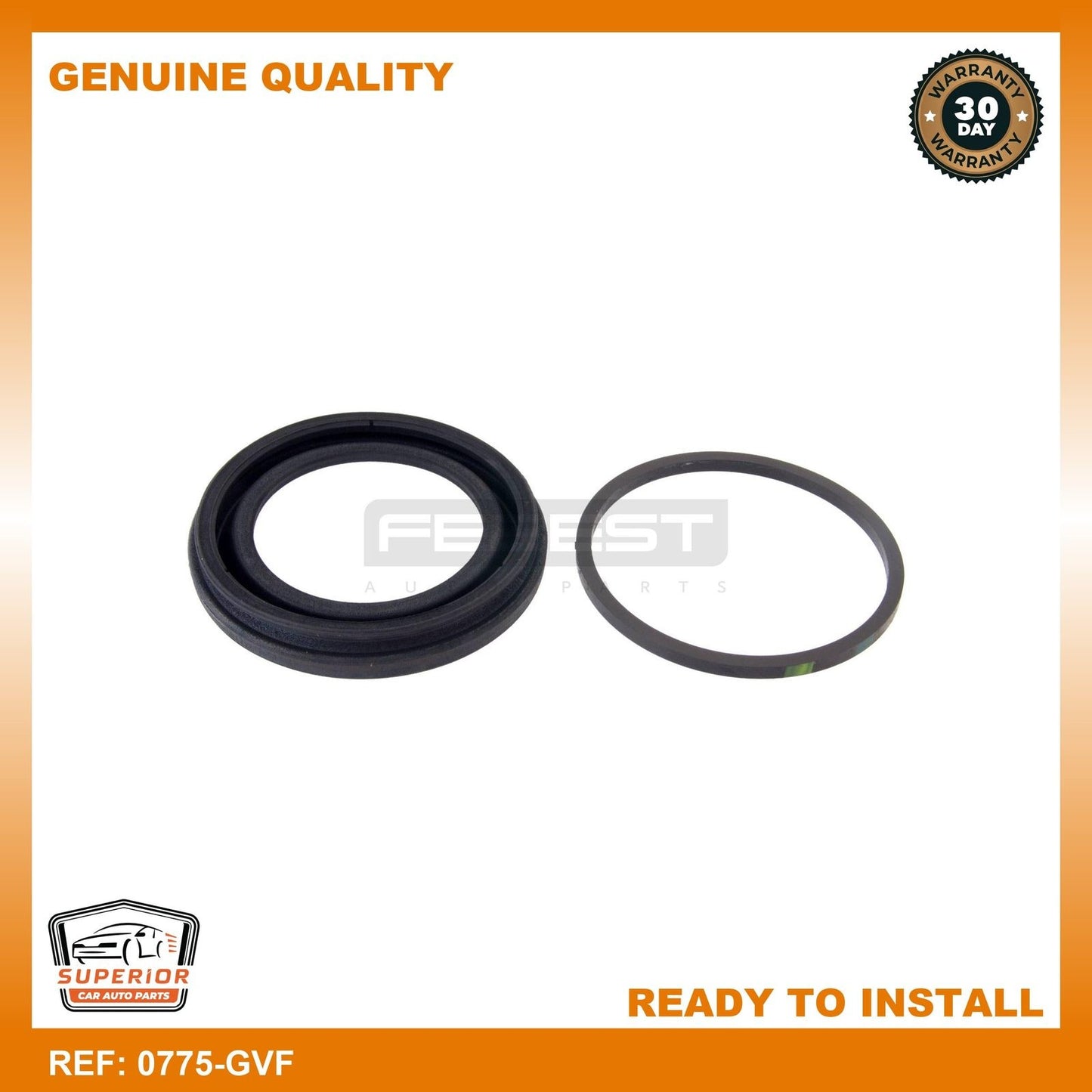 FEBEST 1990-1994 Nissan Axxess Brake Caliper Repair Kit 0775-GVF