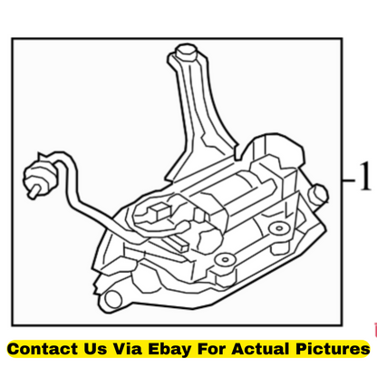 2016 Audi A6 Quattro Air Suspension Compressor Used OEM 4G0616005D