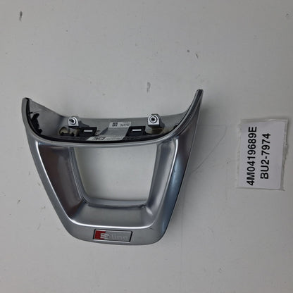 2017-2020 Audi A7 S-Line Steering Wheel Overlay 4M0419689E