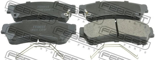 FEBEST 2006-2012 Ford Fusion Brake Pad Set 0501-GHF