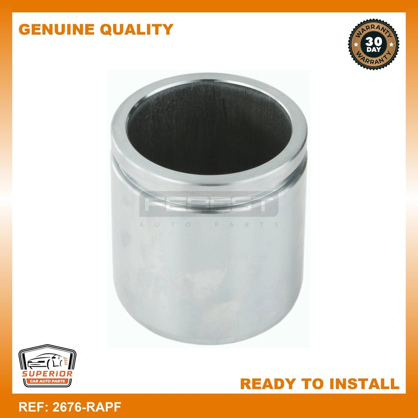 FEBEST 2007-2008 Fiat Punto Front Caliper Piston 2676-RAPF