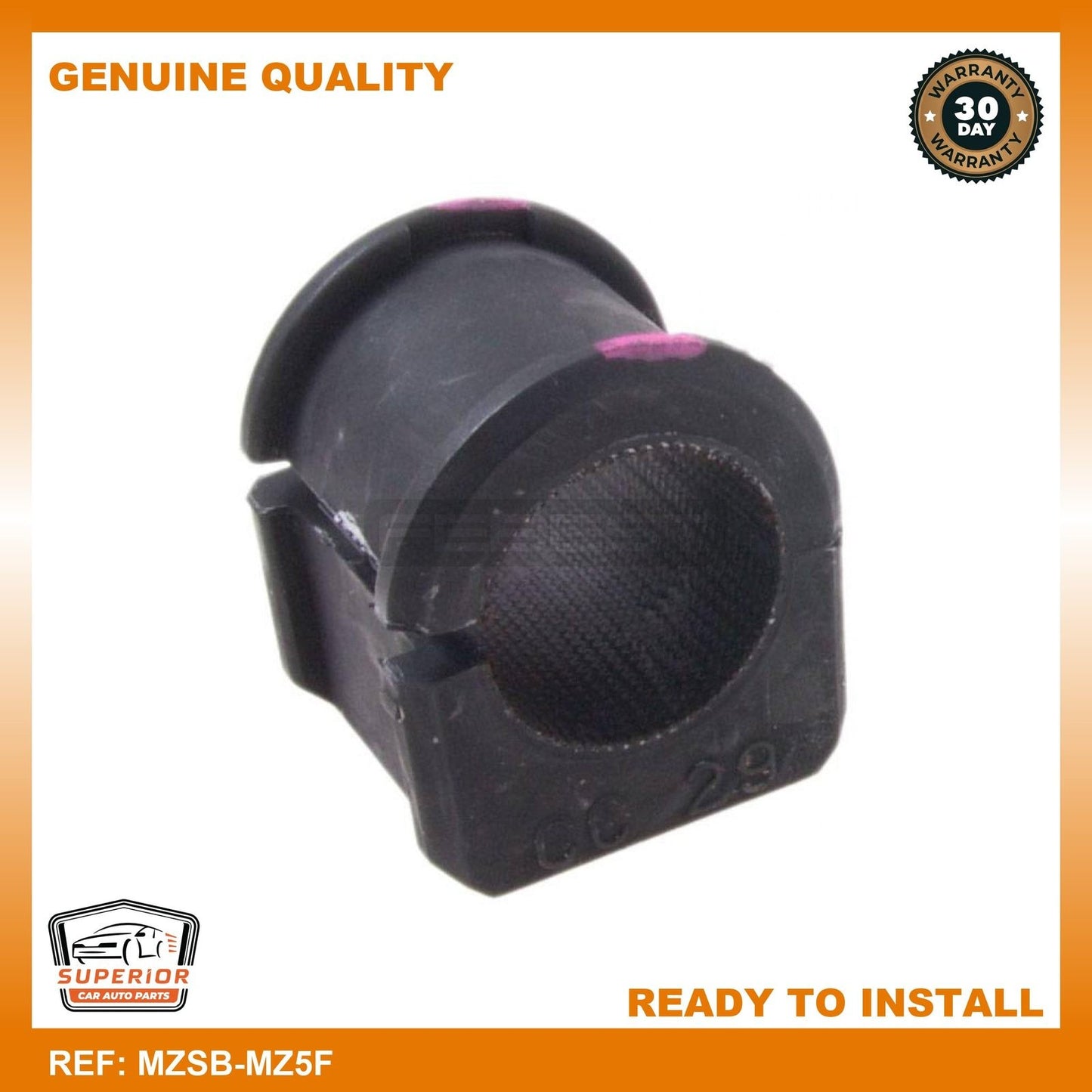 FEBEST 2004-2011 Mazda 3 Front Stabilizer Bar Bush MZSB-MZ5F