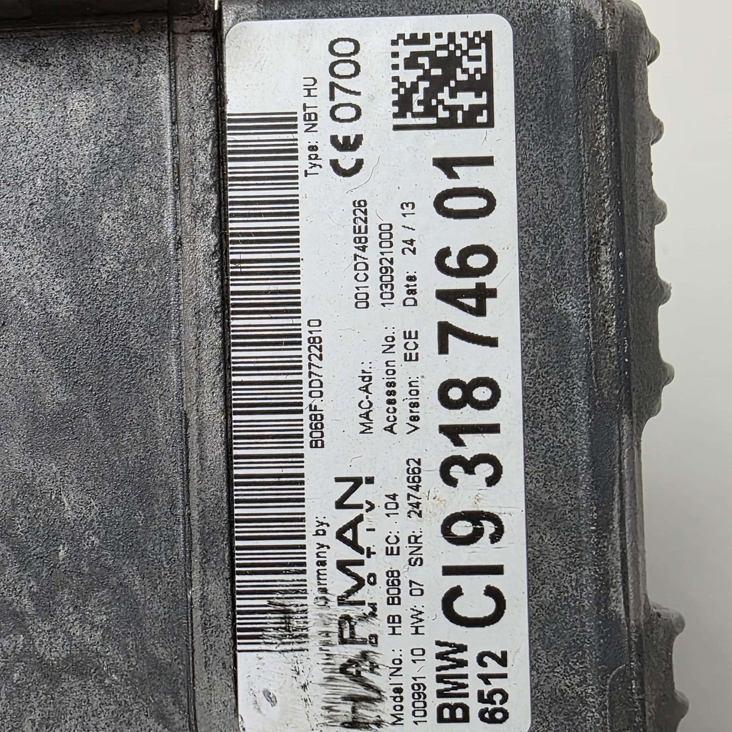 2012-2015 BMW F11 NBT Navigation Control Panel CI931874601