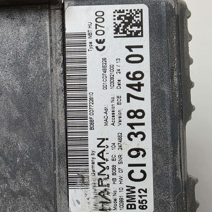 2012-2015 BMW F11 NBT Navigation Control Panel CI931874601