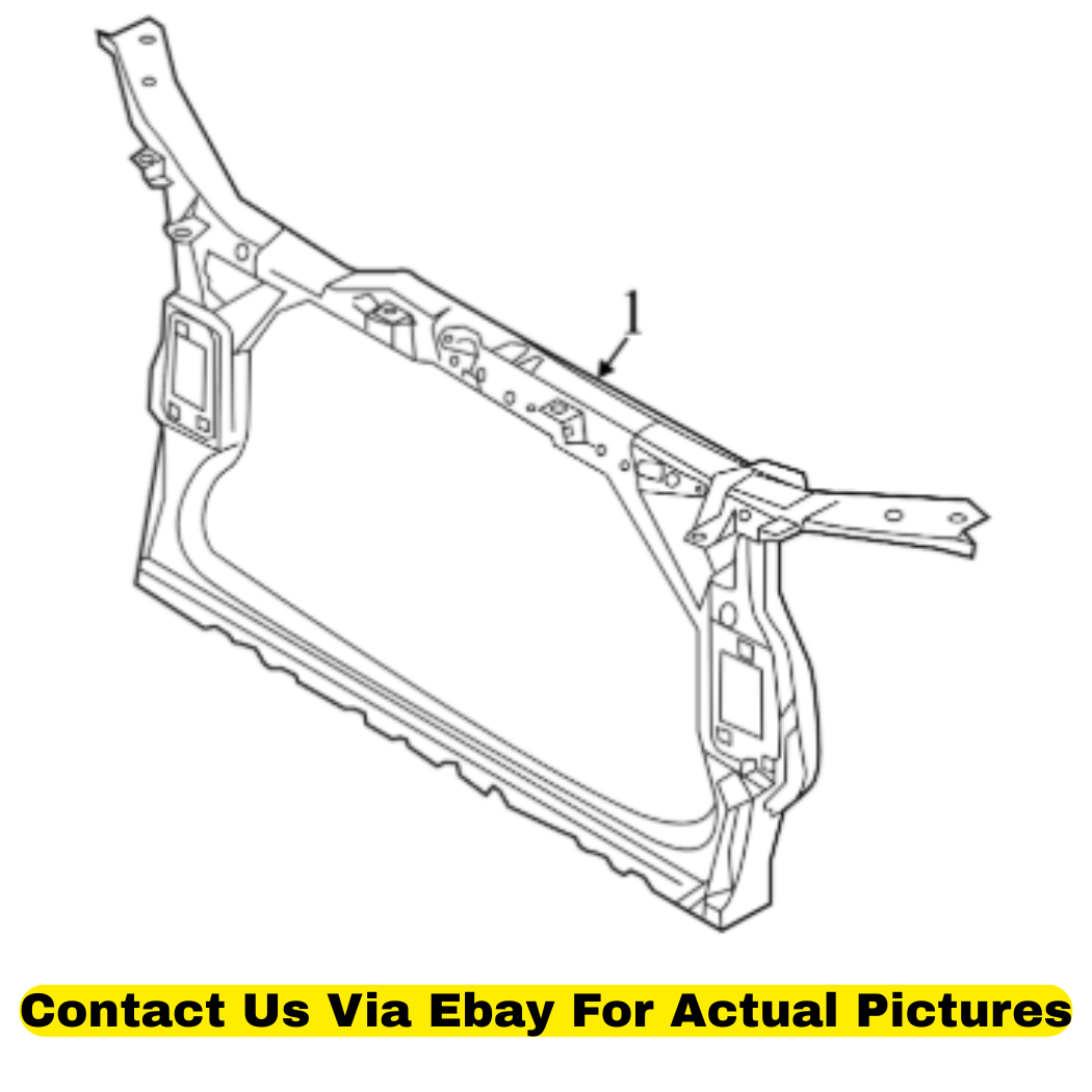 2013 Audi Q5 Radiator Support Panel Used OEM 8R0805594D