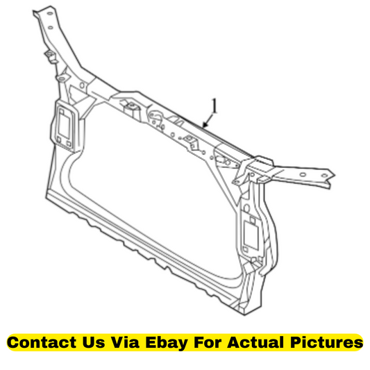 2013 Audi Q5 Radiator Support Panel Used OEM 8R0805594D