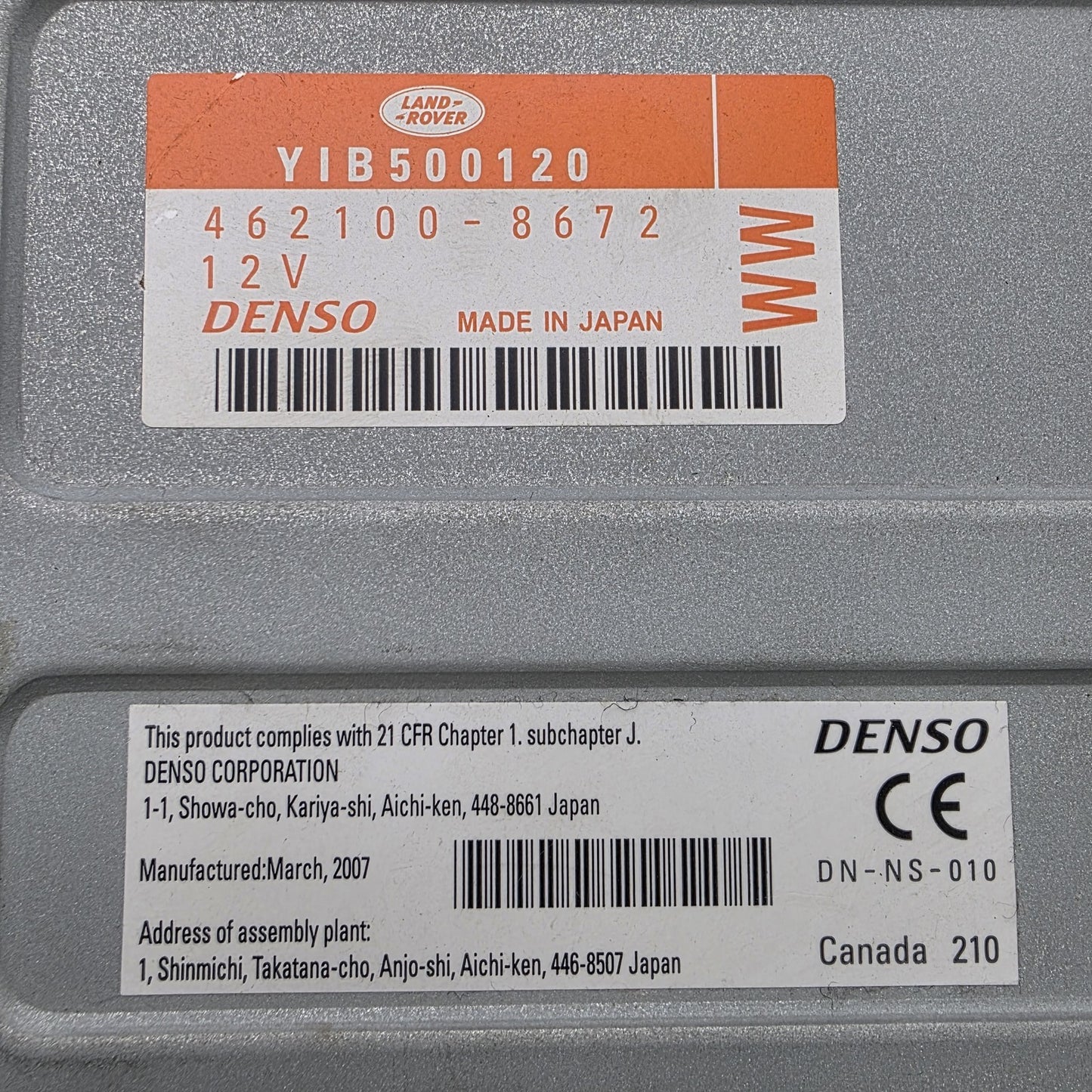 2005-2013 Land Rover Range Rover DVD Player 4621008672