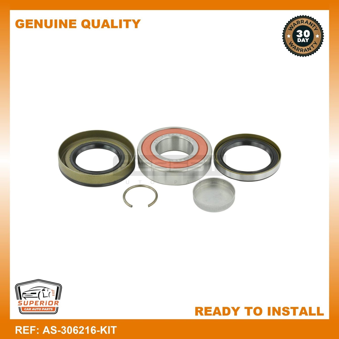 FEBEST MITSUBISHI Repair Kit Ball Bearing Front Axle Shaft AS-306216-KIT