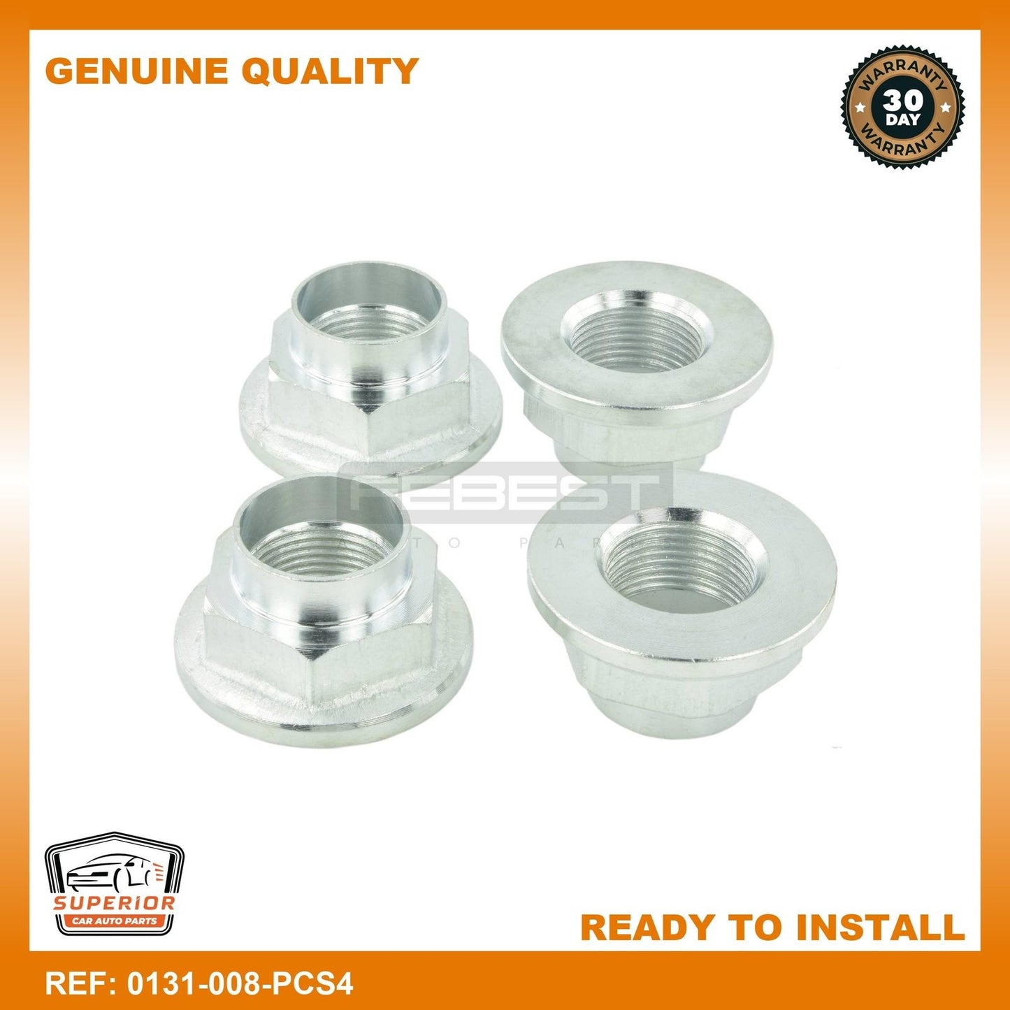 FEBEST DAIHATSU Nut Pcs4 0131-008-PCS4
