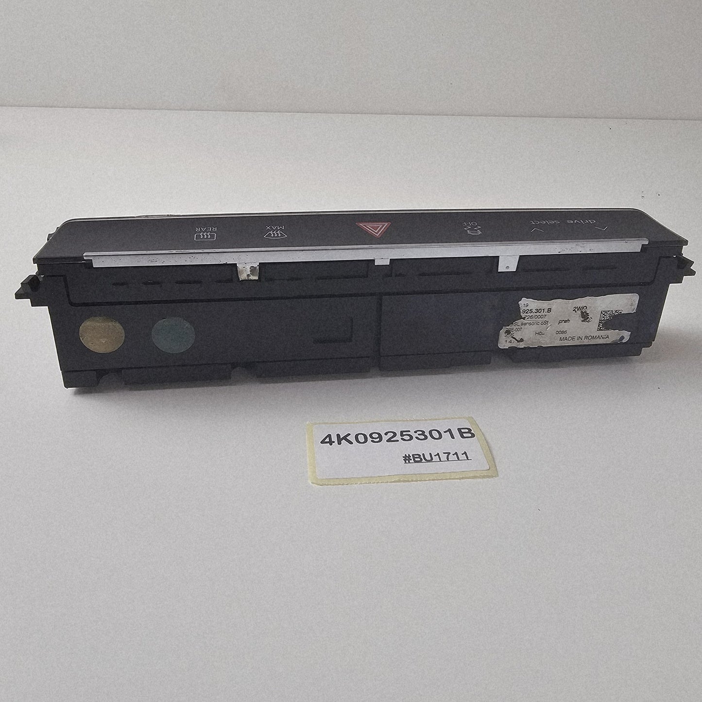 2019-2025 Audi S6 Control Switch Assembly 4K0925301B