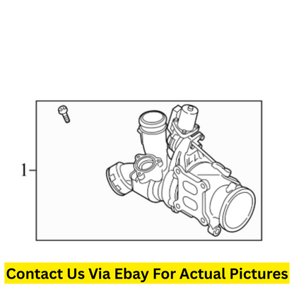 2014 Volkswagen Passat Turbocharger Used OEM 06K145721P