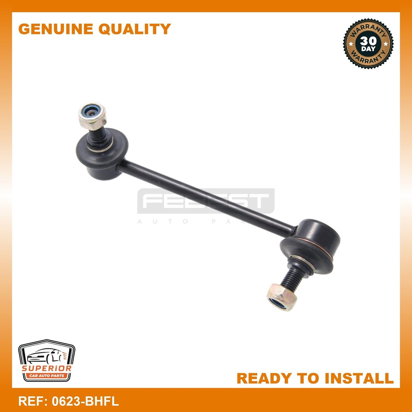 Febest 1998-2000 Isuzu Amigo Front Left Stabilizer Link 0623-BHFL
