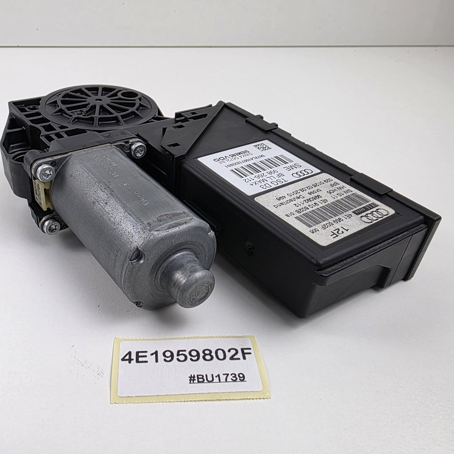 2004-2010 Audi S8 Window Motor Front Door Power Drive Unit 4E1959802F
