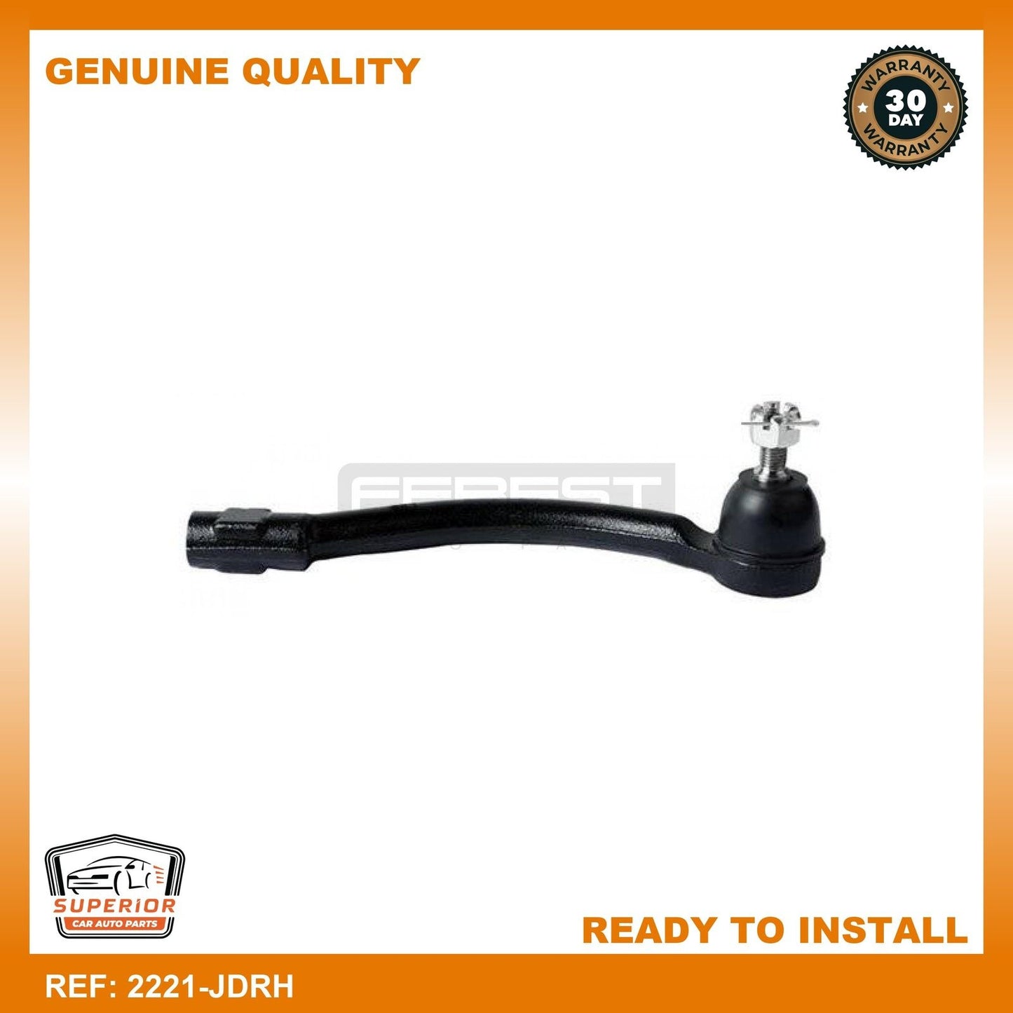 FEBEST 2011-2015 Hyundai Elantra Steering Tie Rod End Right 2221-JDRH