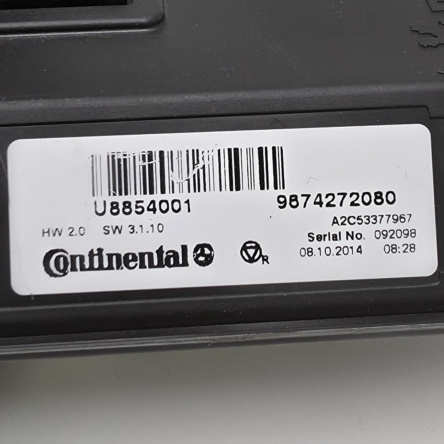 2015-2018 DS DS5 Climate control unit 9674272080
