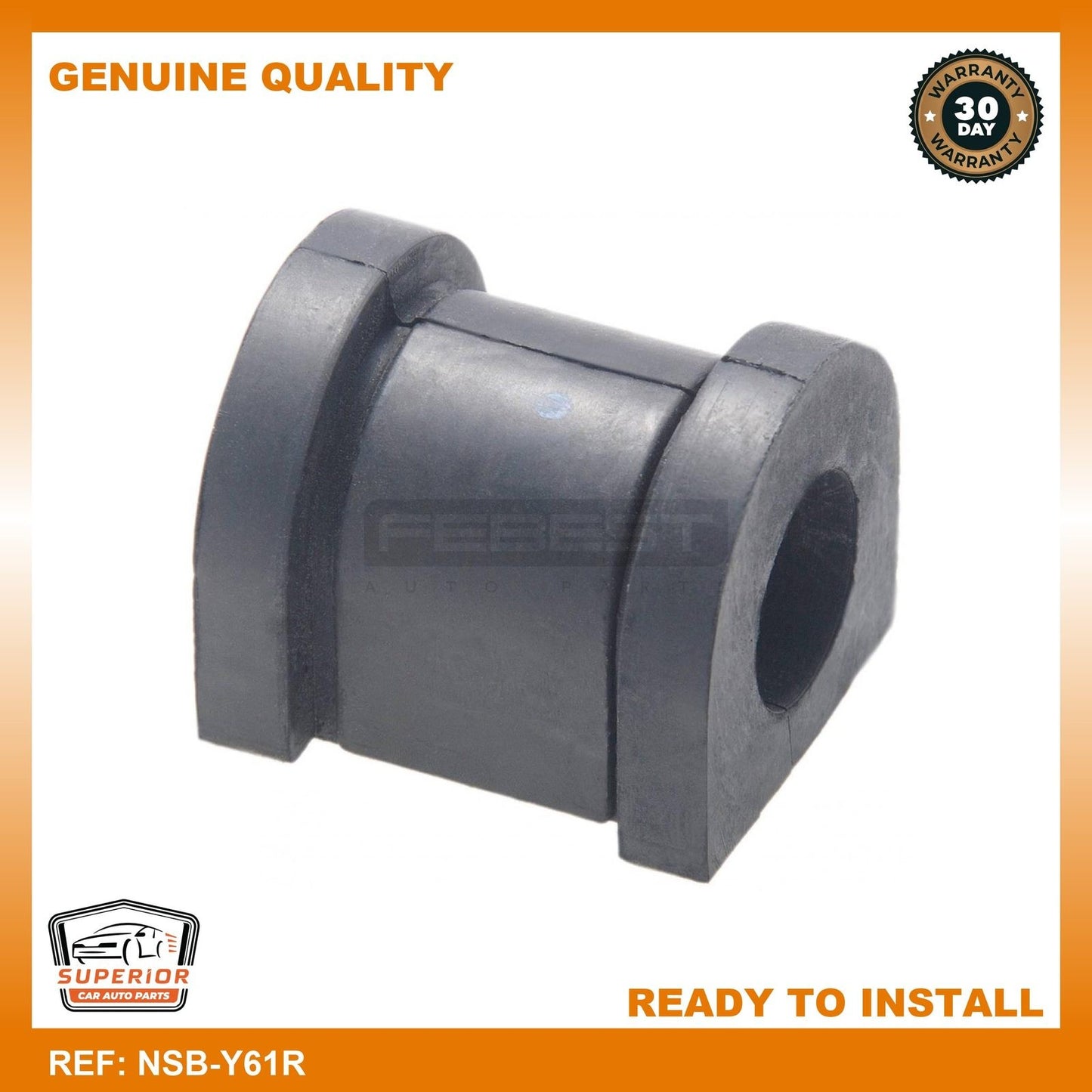 FEBEST NISSAN Rear Stabilizer Bar Bushing NSB-Y61R
