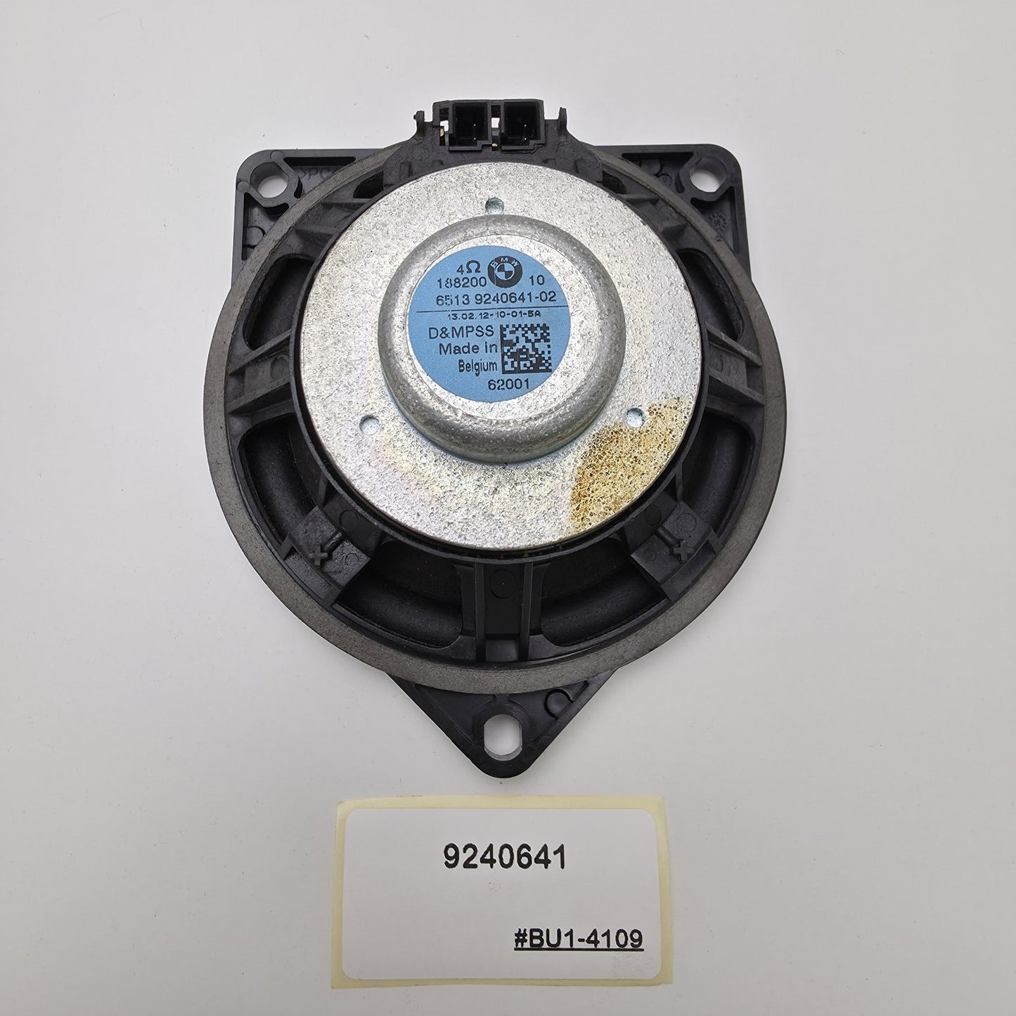 2014-2019 BMW 4 Loudspeaker HiFi Mid-Range And Tweeter 9240641