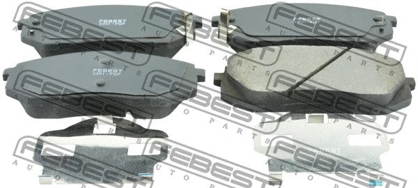 FEBEST 2015-2021 Hyundai Tucson Disc Brake Pad Set 2201-FQF