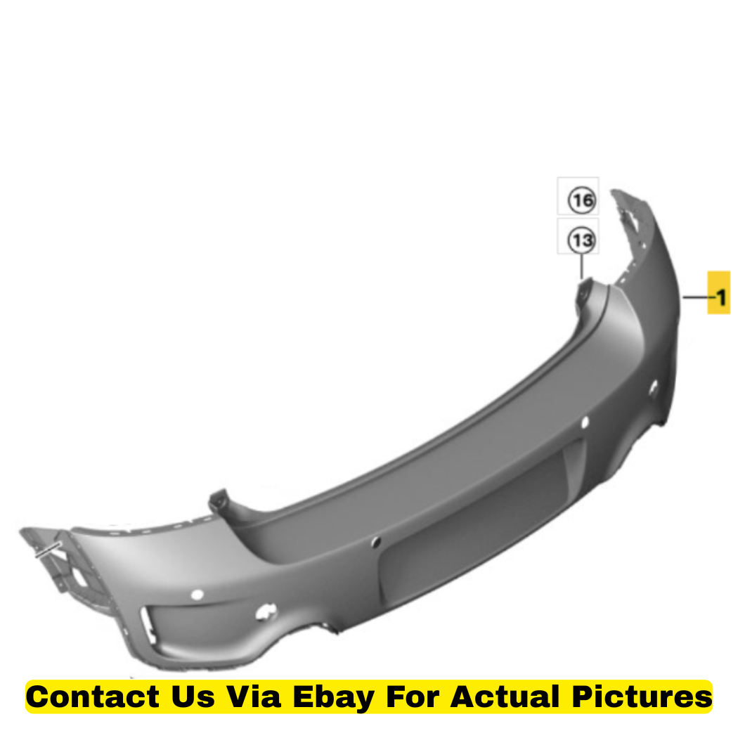 2012 Mini Cooper Countryman Rear Bumper Panel (Primed) Used OEM 51129806647