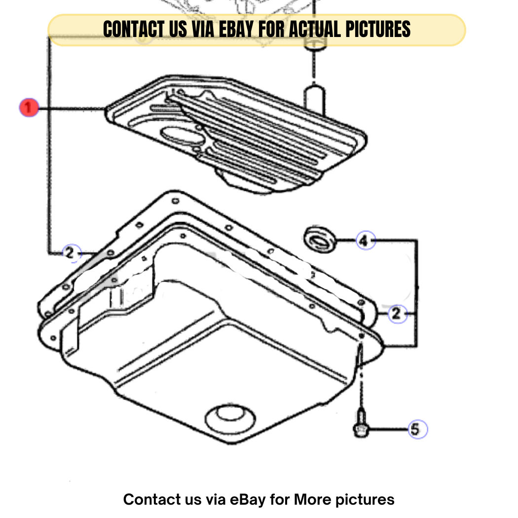 2009 Chevrolet LuminaS Automatic Transmission Fluid Filter Kit Used OEM 24208576