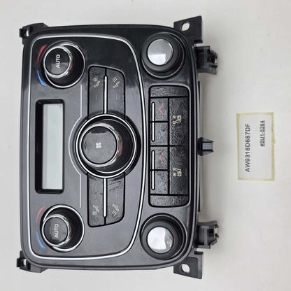 2010-2015 Jaguar XJ Rear Climate Control Panel AW9318D687DF