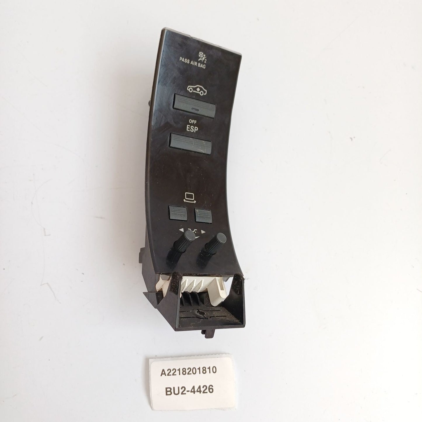 2005-2013 Mercedes-Benz S320 Switch Block Next To Instrument Cluster A2218201810