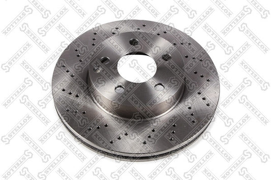 STELLOX 2011-2015 Mercedes-Benz SLS AMG Disc Brake Rotor Rear 1974230112