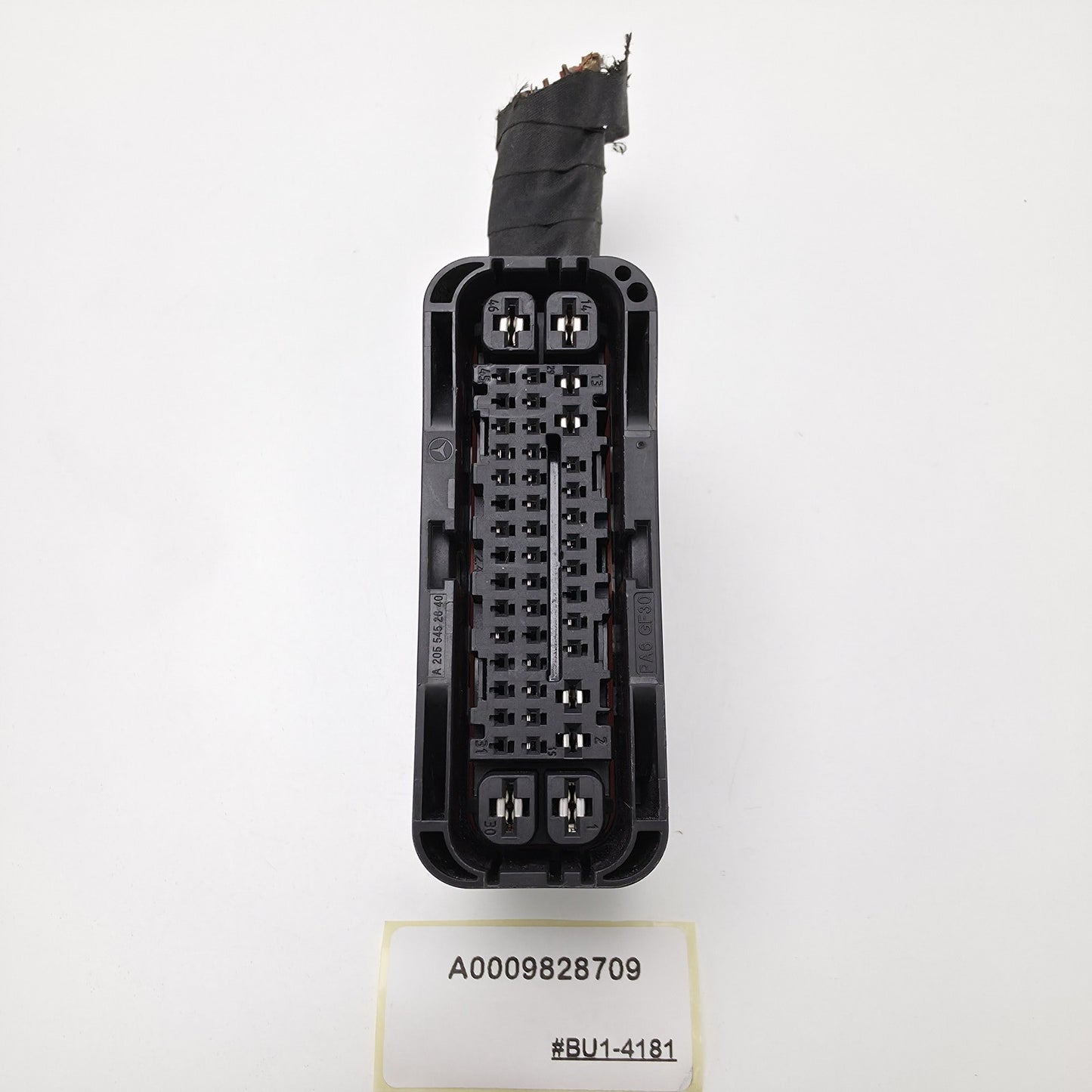 2018 Mercedes-Benz W213 ABS ESP BASE PLUG CONNECTOR 35 PINS A0009828709