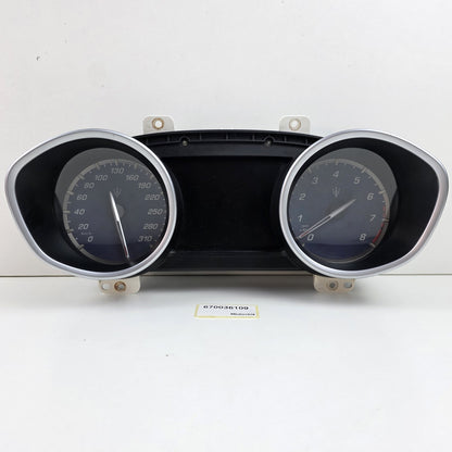 2014-2017 Maserati Ghibli Speedometer Instrument Gauge Cluster 670036109