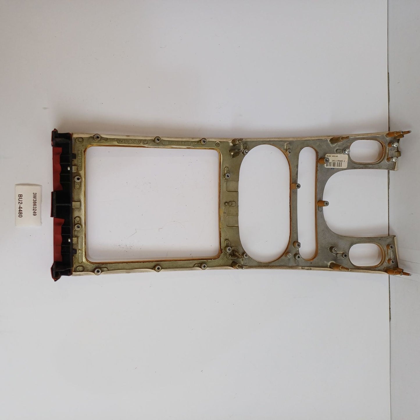 2012-2018 Bentley Continental GT Center Console Shifter Trim Bezel 3W3863249