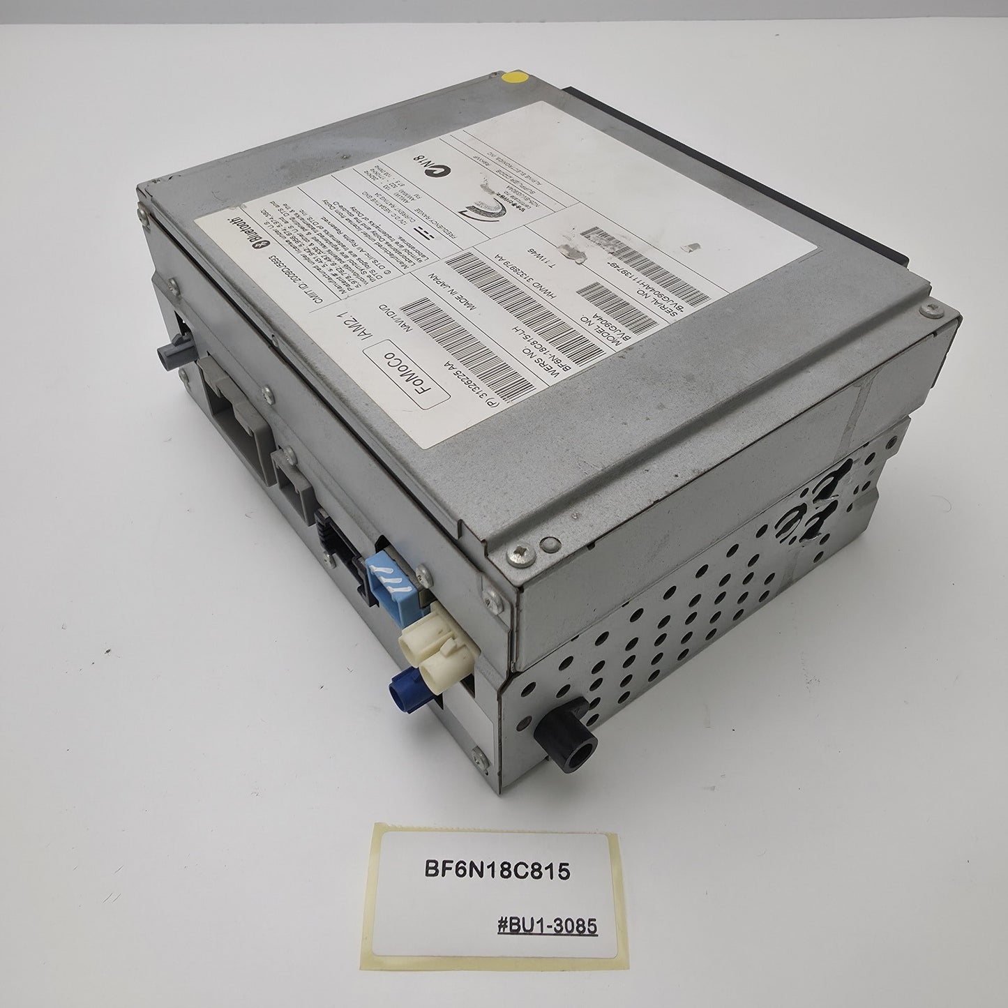 2012-2015 Jaguar XF Radio Gps Cd Mechanism BF6N18C815