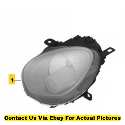2012 Mini Cooper Countryman Right Headlight White Turn Indicator OEM 63129801036