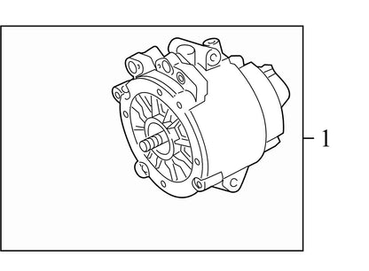 2011 Porsche Panamera S Alternator Used OEM 94860302305