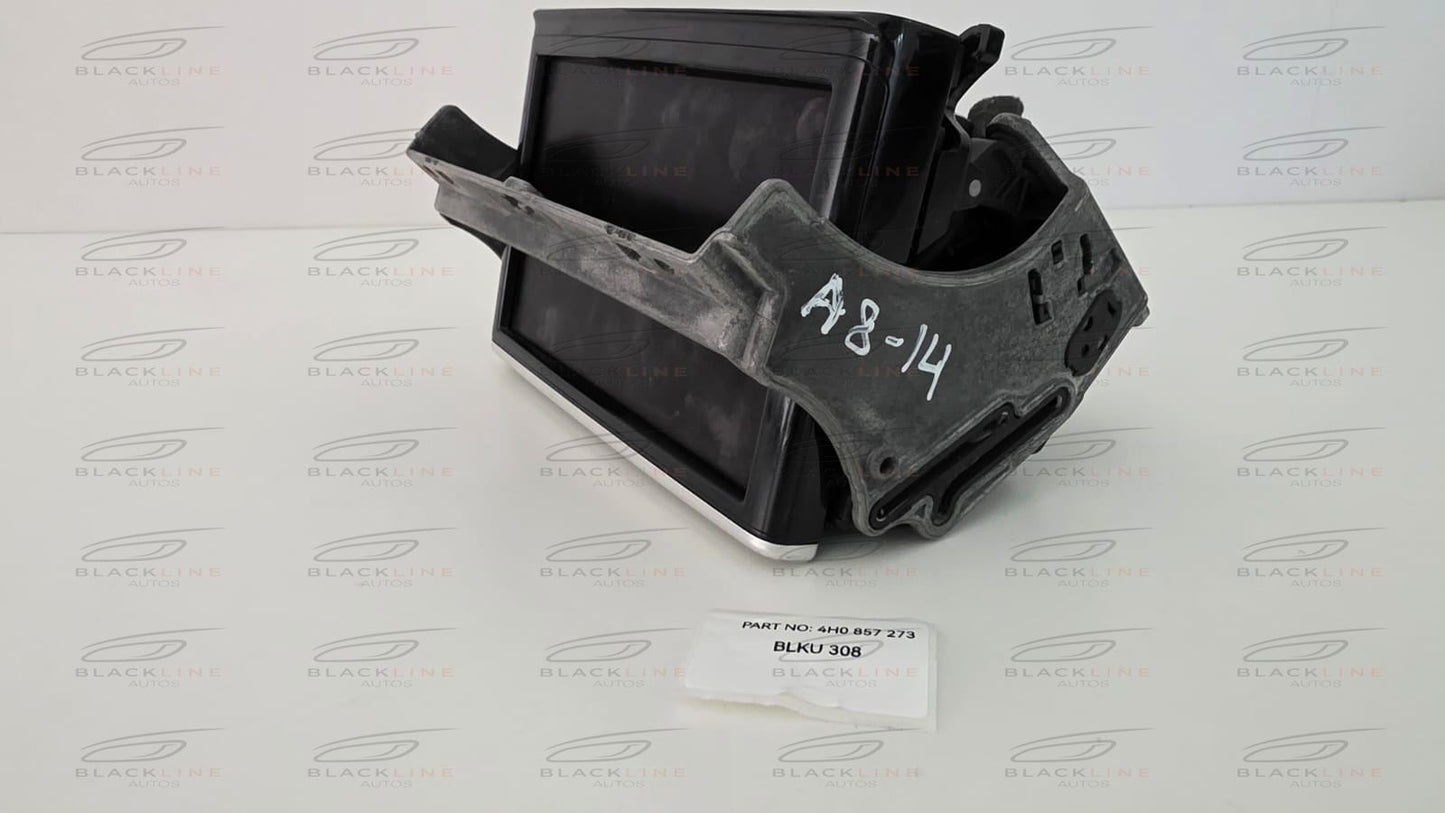 2011-2017 Audi A8 Navigation Info Display Screen Assembly 4H0857273