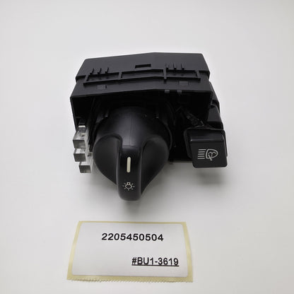 1998-2005 Mercedes-Benz W220 HEADLIGHT SWITCH 2205450504
