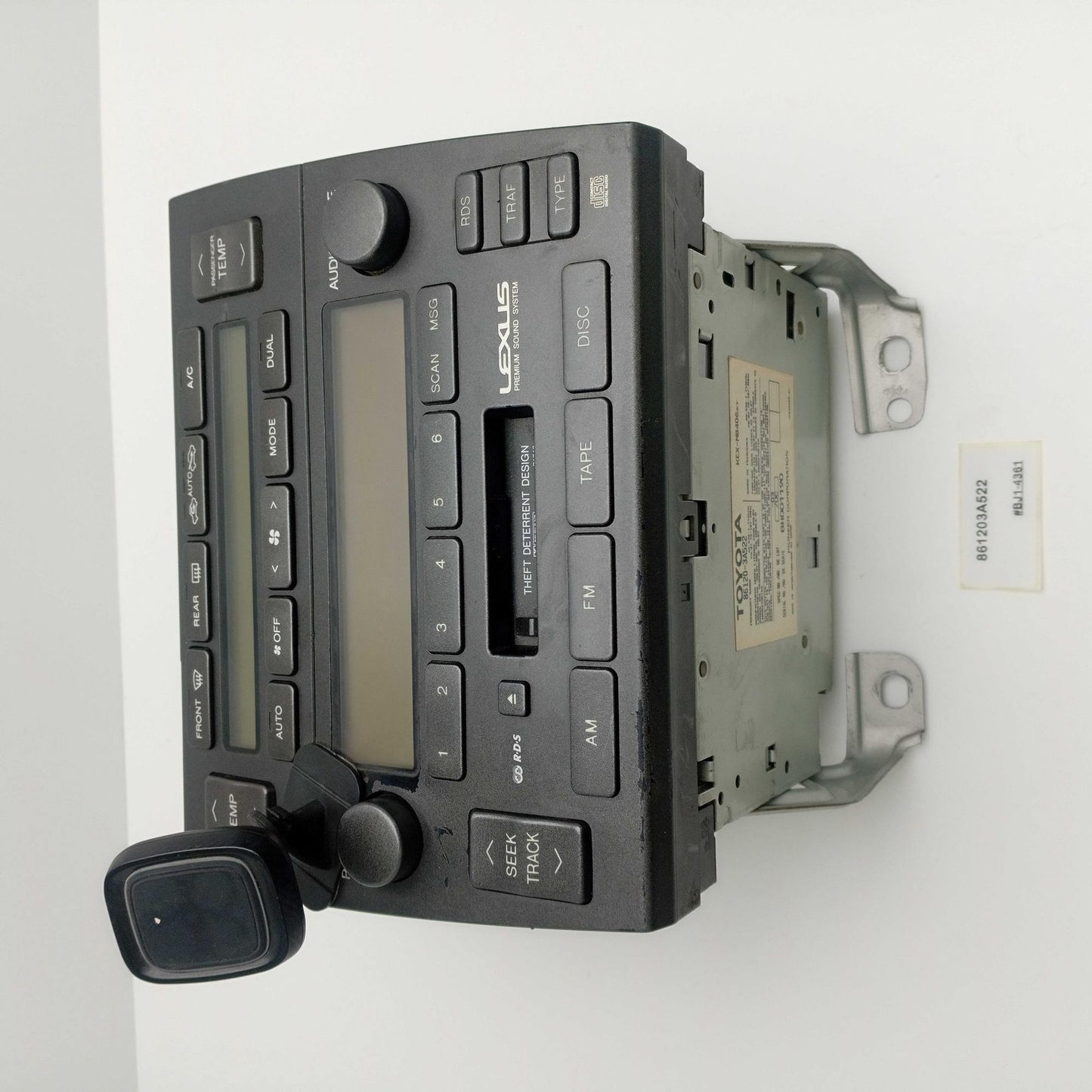 2003-2005 Lexus GS300 RECEIVER ASM RADIO 861203A522