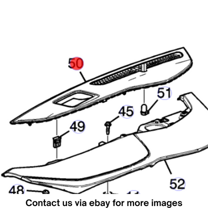 2018 Cadillac CTS Right Side Instrument Panel Extension Trim Used OEM 23282316