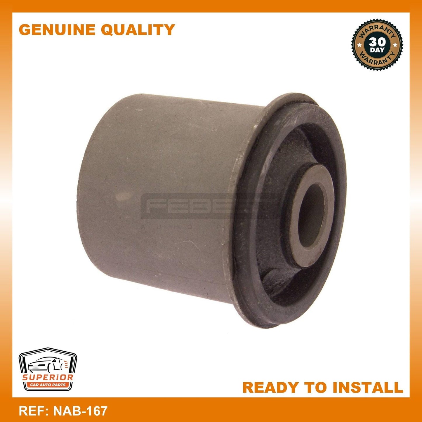 Febest 2000-2004 Nissan Xterra Bushing Front Upper Control Arm NAB-167